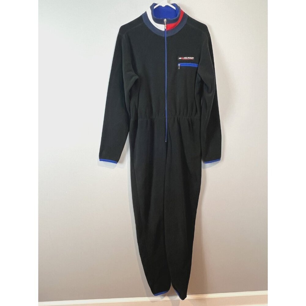 Tommy‎ Hilfiger Athletics Fleece One Piece Pajamas Size Medium